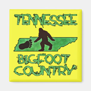 Tennessee är Bigfoot land Magnet