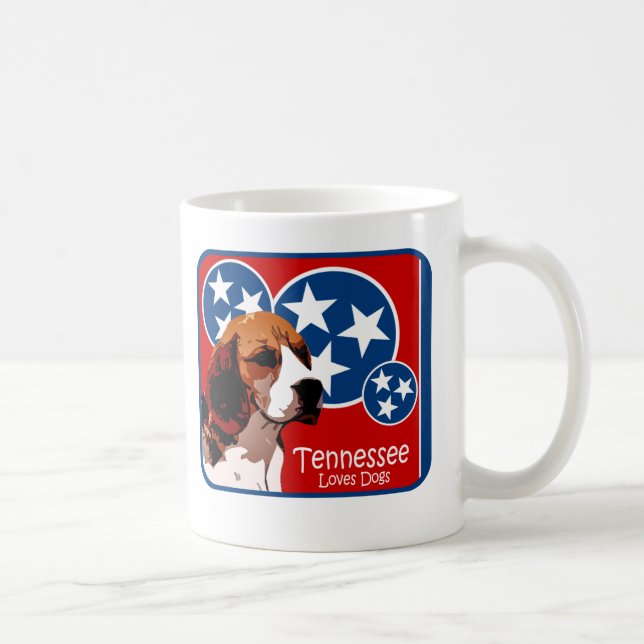 Tennessee Beagle Kaffemugg (Höger)