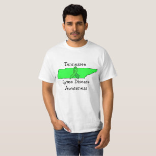 Tennessee-bekämpa borrelia-skjorta t-shirt