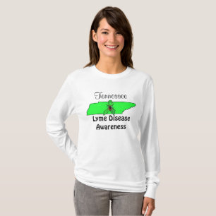 Tennessee-bekämpa borrelia-skjorta t shirt