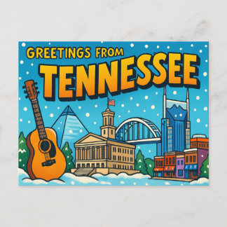 TENNESSEE Brevkort Vykort