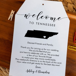 Tennessee Bröllop Välkommen Märkre, Brev och Irlan