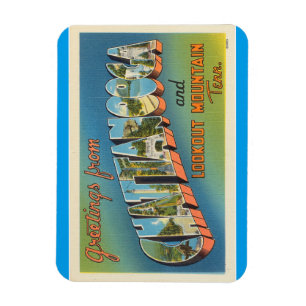 Tennessee Chattanooga, utkikbergmagnet Magnet