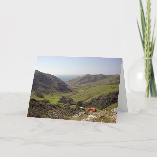 Tennessee dal, Marin County, CA Kort (Framsida)