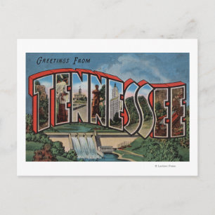 Tennessee (Dam)Stor bokstav ScenerTennessee Vykort