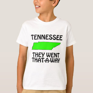 Tennessee - De Gick Åt Det Hållet Tee Shirt