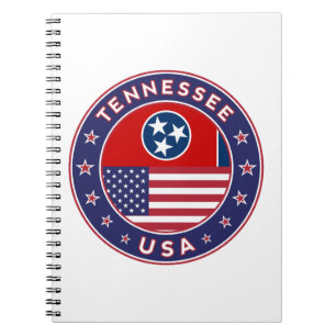 Tennessee-dekal, telefonfodral, väska, klocka anteckningsbok