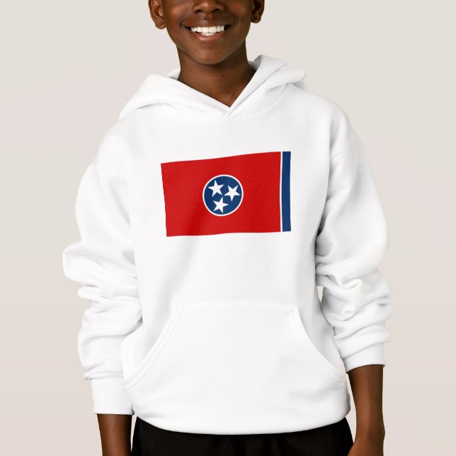Tennessee delstatsflagga t shirt (Framsida)