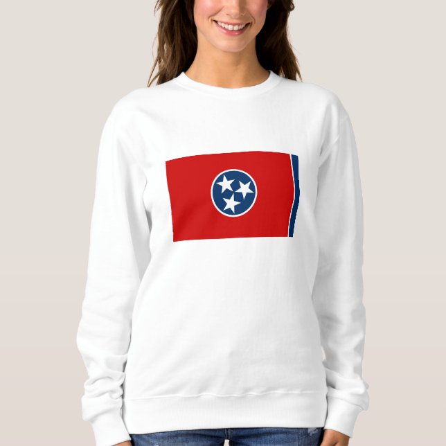 Tennessee delstatsflagga t shirt (Framsida)