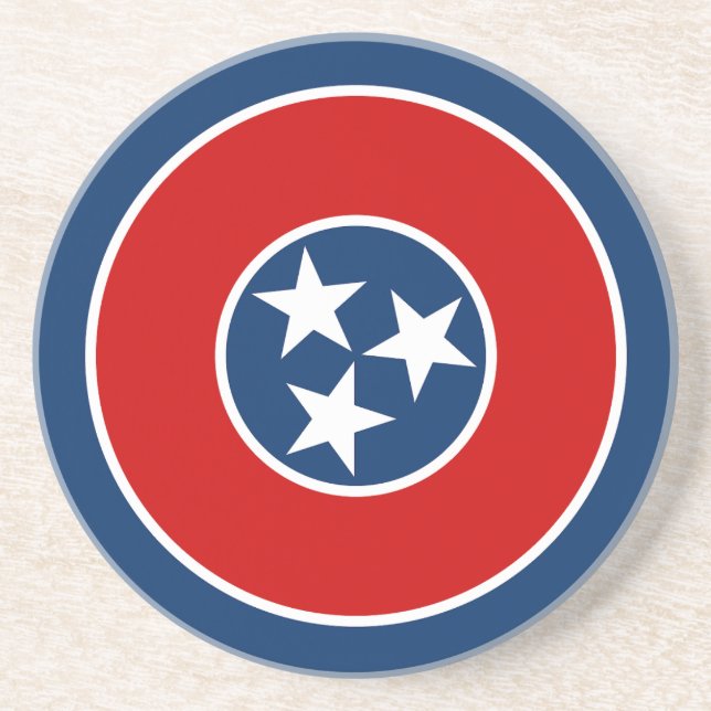 Tennessee delstatsflagga underlägg (Framsidan)