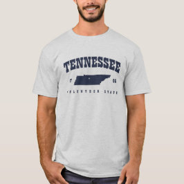 Tennessee -- Den statliga volontären T Shirt
