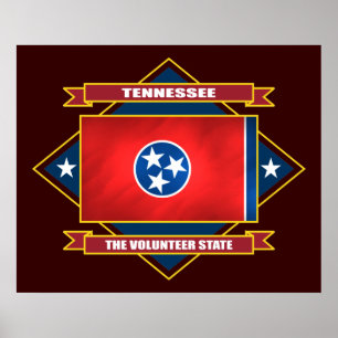 Tennessee diamant poster