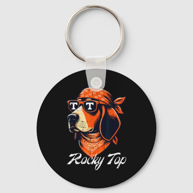 Tennessee Dog Women Kids Boys Girls Youth Men Teen Nyckelring (Framsida)