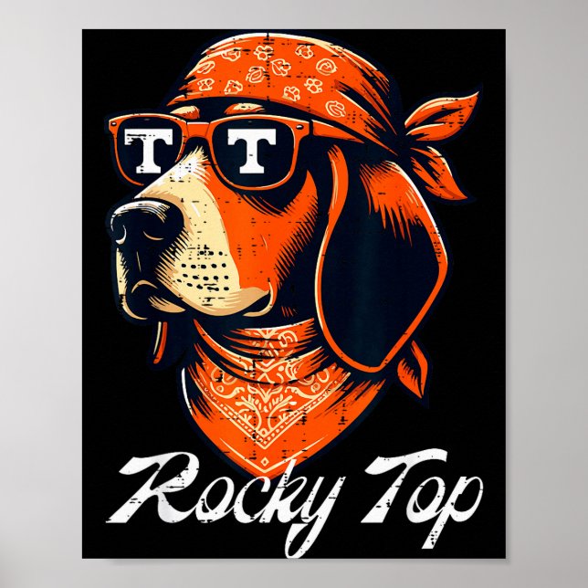 Tennessee Dog Women Kids Boys Girls Youth Men Teen Poster (Framsidan)