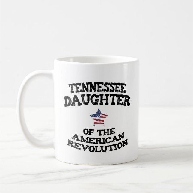 Tennessee Dotter av den amerikanska revolutionen U Kaffemugg (Vänster)