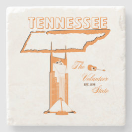 Tennessee drinkkustfartyg stenunderlägg