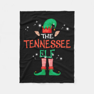 Tennessee Elf Matching Family Group jul Fleecefilt
