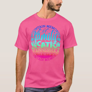 Tennessee Family Vacation Road Resa 2025 Mountain T Shirt