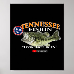 Tennessee Fishin Byb Hog Slab Fishing Poster