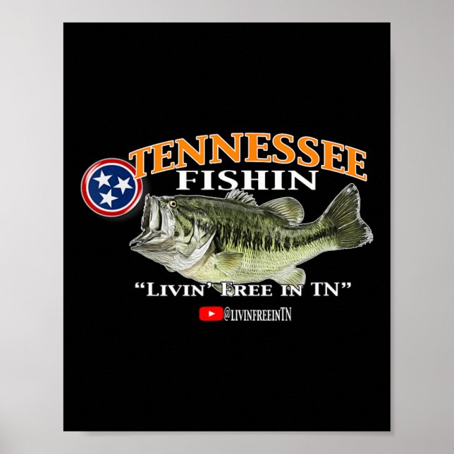 Tennessee Fishin Byb Hog Slab Fishing Poster (Framsidan)