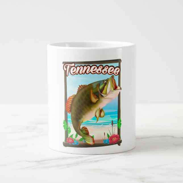 Tennessee fiskeposter. jumbo mugg (Framsidan)