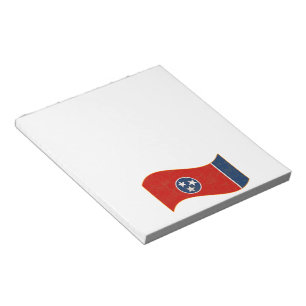 TENNESSEE FLAGGA ANTECKNINGSBLOCK