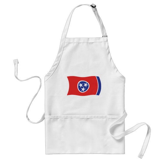 Tennessee Flagga Apron Förkläde (Framsidan)