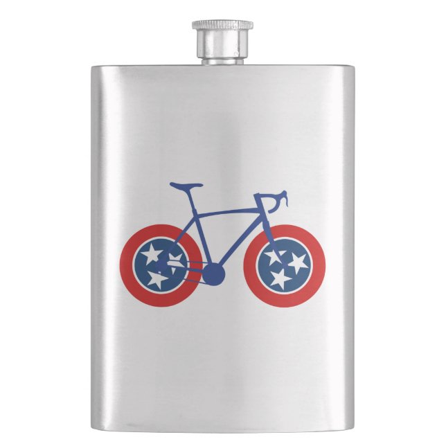 Tennessee Flagga Cycling Fickplunta (Framsidan)