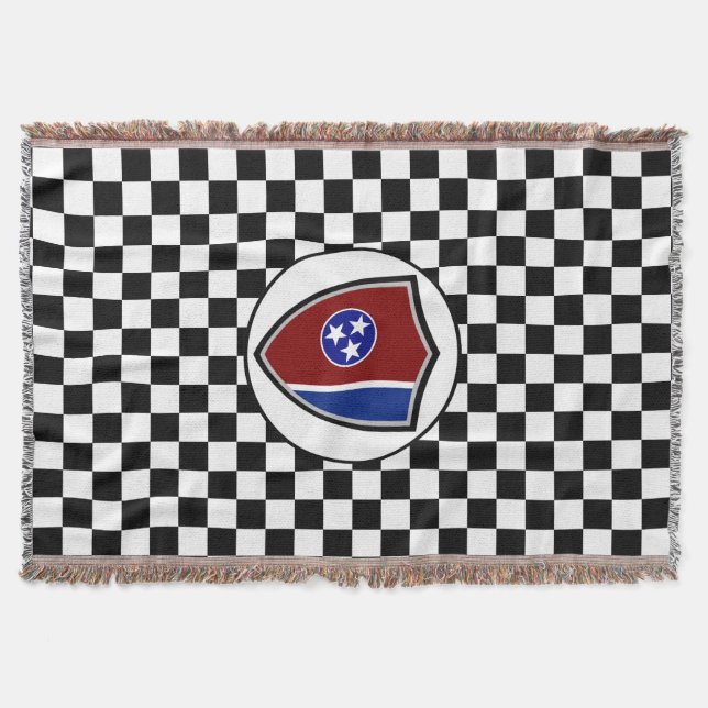 Tennessee flagga filt (Framsidan)