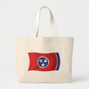 Tennessee Flagga Handväskor Jumbo Tygkasse