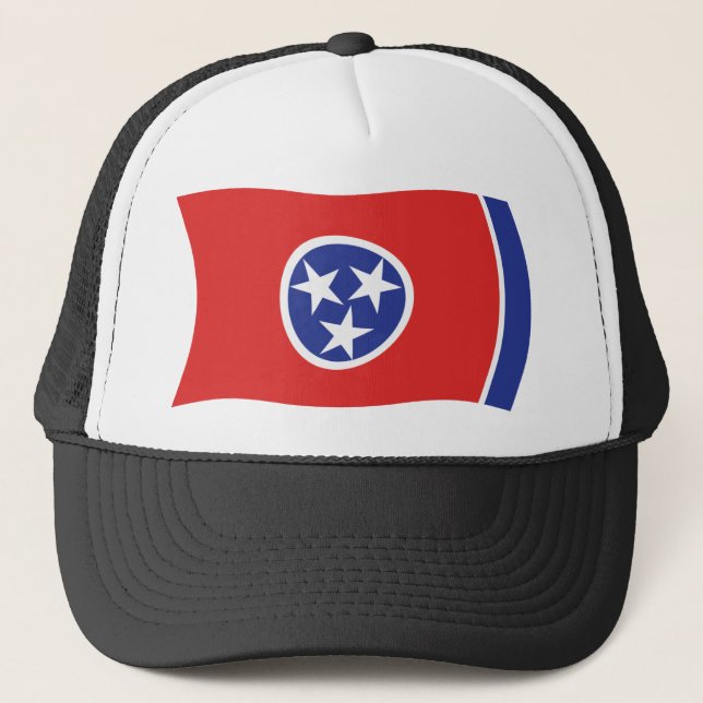 Tennessee Flagga Hat Keps (Framsida)