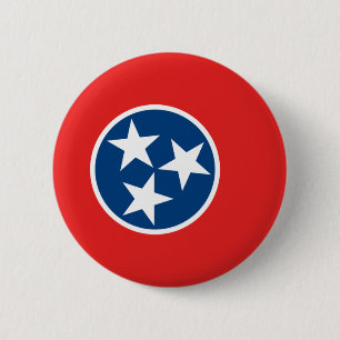 Tennessee flagga knapp