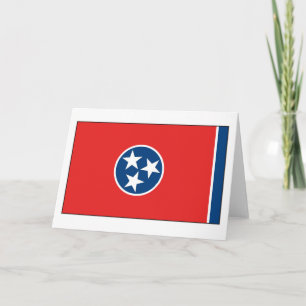 Tennessee-Flagga Kort