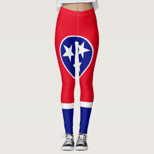 Tennessee flagga leggings