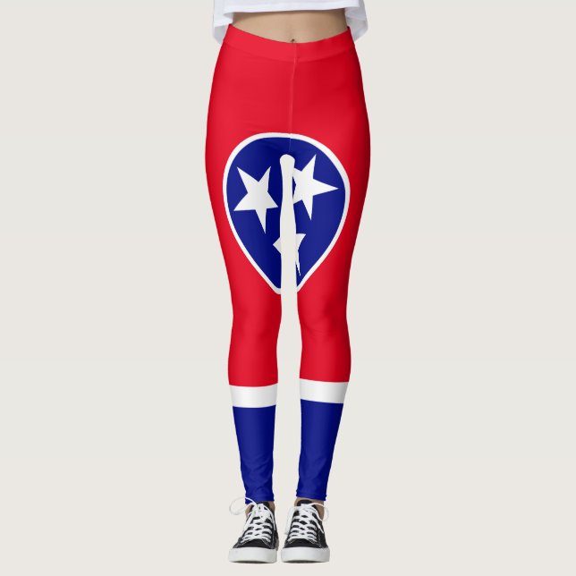 Tennessee flagga leggings (Framsida)