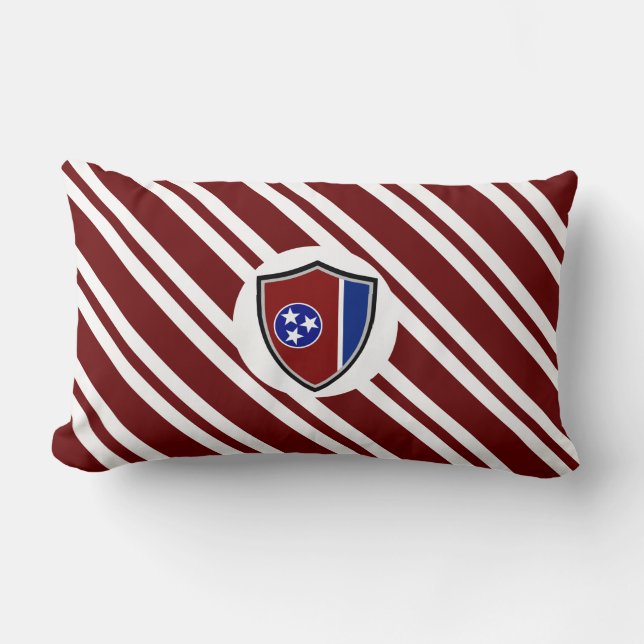 Tennessee flagga lumbarkudde (Framsida)