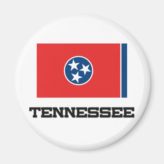 Tennessee Flagga Magnet (Framsidan)
