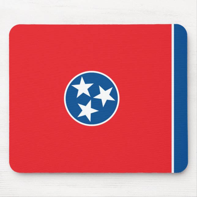 Tennessee flagga Mousepad Musmatta (Framsidan)