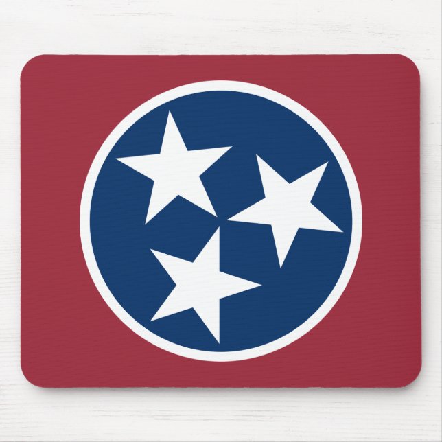 Tennessee Flagga Musmatta (Framsidan)
