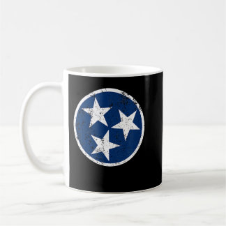 Tennessee Flagga Star Logotyp Volunteer State Nash Kaffemugg