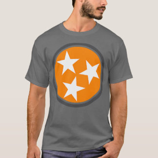 Tennessee Flagga Stars Big Orange Statlig flagga K T Shirt