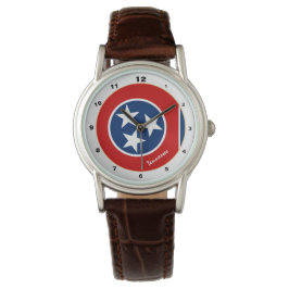 Tennessee Flagga & Tennessee mode USA / design Armbandsur