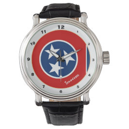 Tennessee Flagga & Tennessee mode USA / design Armbandsur