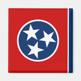 Tennessee flagga & Tennessee, USA helgdag/sport Magnet