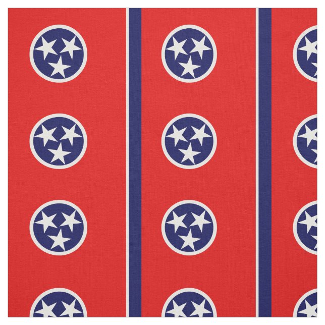 TENNESSEE Flagga Tyg (Provkarta)