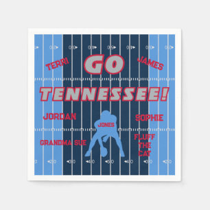 Tennessee Football Family Pappersservett
