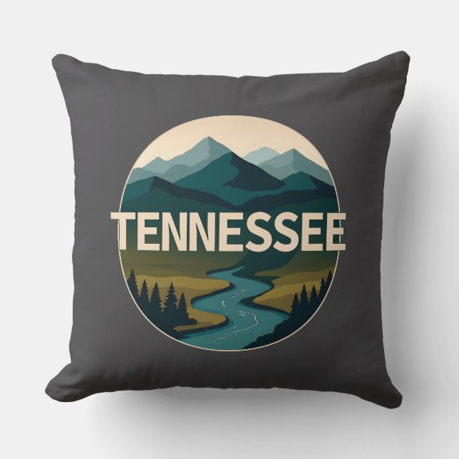 Tennessee Förenta staterna Kudde (Framsida)