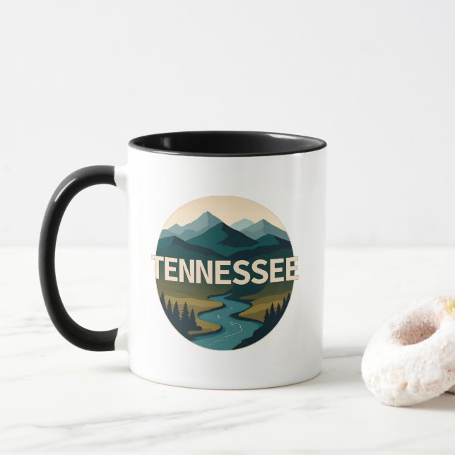 Tennessee Förenta staterna Mugg (Med munk)