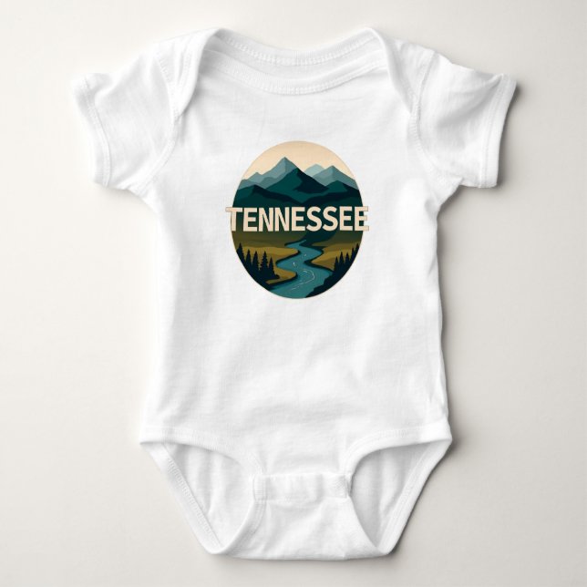 Tennessee Förenta staterna T Shirt (Framsida)