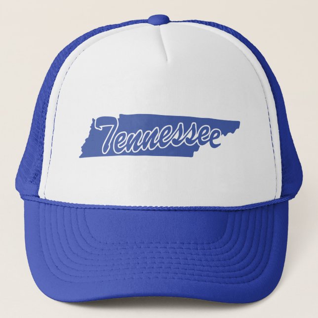Tennessee-formad Truckerhatt Keps (Framsida)